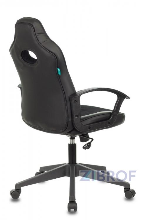 компьютерное игровое Бюрократ VIKING-11/BLACK черный обивка экокожа/ткань крестовина пластик