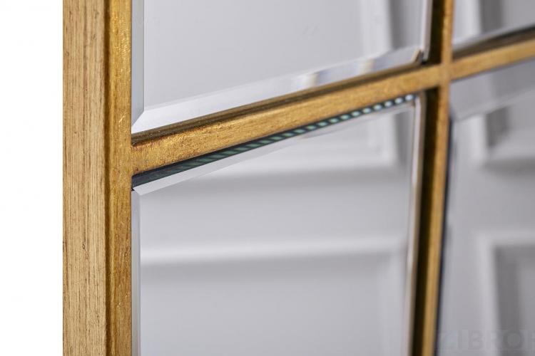KFG047 Зеркало в металлич. раме цвет золото 90*140см
