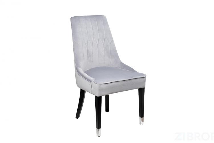 Стул Elegante велюр серо-голубой Riv80  56*65*101см