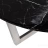 33FS-CT2029-BS Стол журнальный Nero d100х40,6 см