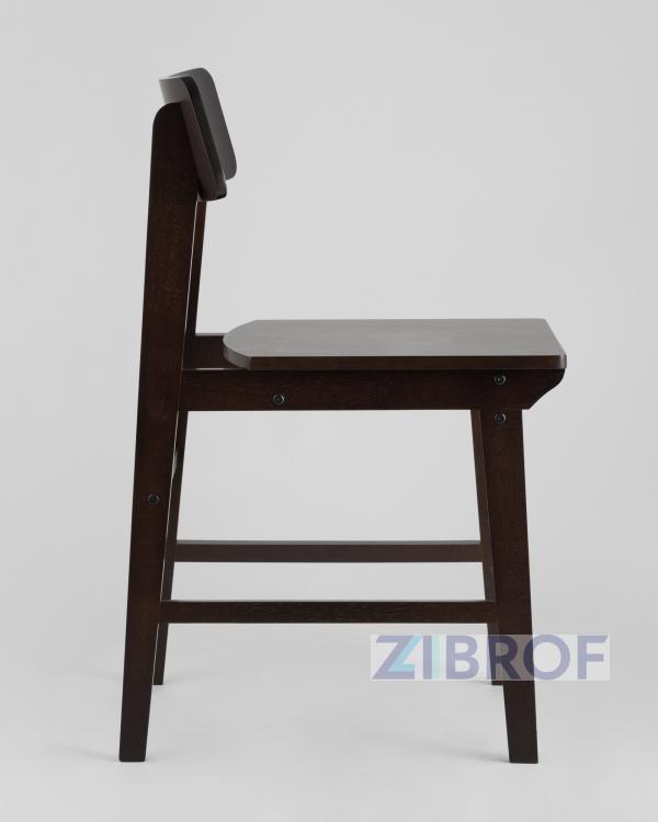 Стул ODEN Wood, цвет эспрессо, массив гевеи, 4 шт.