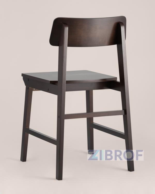 Стул ODEN Wood, цвет эспрессо, массив гевеи, 4 шт.