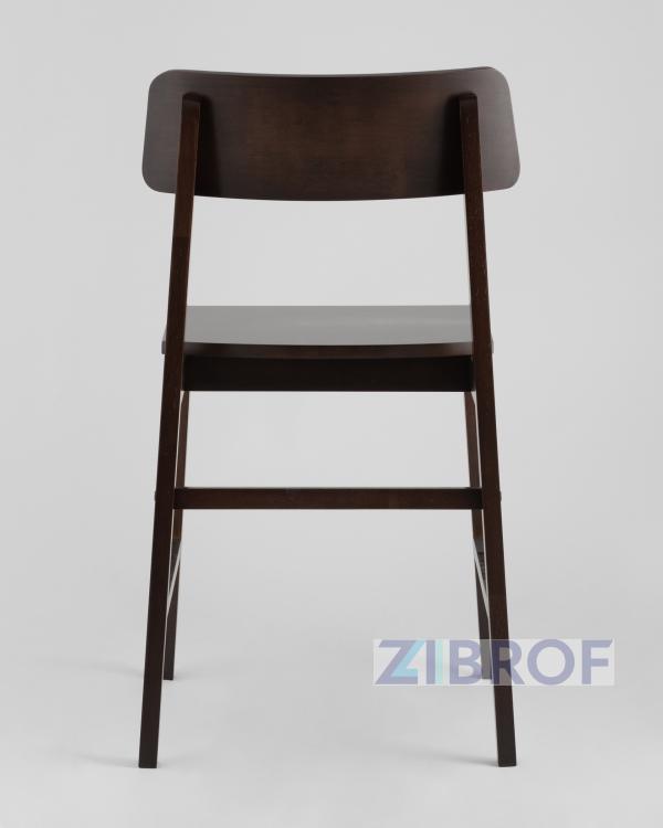 Стул ODEN Wood, цвет эспрессо, массив гевеи, 4 шт.