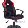 компьютерное игровое Бюрократ VIKING-11/BL-RED черный/красный обивка экокожа/ткань крестовина пл