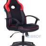 компьютерное игровое Бюрократ VIKING-11/BL-RED черный/красный обивка экокожа/ткань крестовина пл