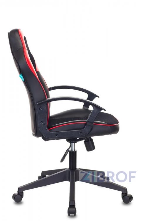 компьютерное игровое Бюрократ VIKING-11/BL-RED черный/красный обивка экокожа/ткань крестовина пл