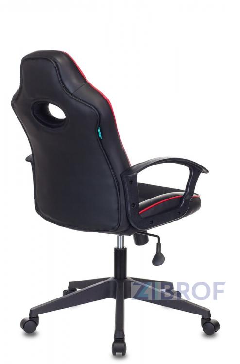 компьютерное игровое Бюрократ VIKING-11/BL-RED черный/красный обивка экокожа/ткань крестовина пл
