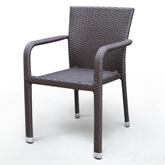 Стул из иск. ротанга A2001B-AD69 Brown