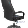 Кресло игровое Бюрократ VIKING-8N/BL-BLUE черный/синий искусственная кожа геймерское