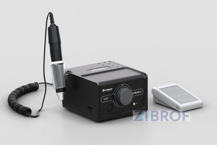 Аппарат для маникюра Strong 211/H400RU Black Edition (с педалью в коробке)