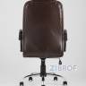 Компьютерное кресло TopChairs Atlant офисное коричневое обивка экокожа, механизм качания Top Gun коричневый