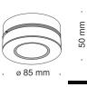 Потолочный светильник Technical C022CL-L7W