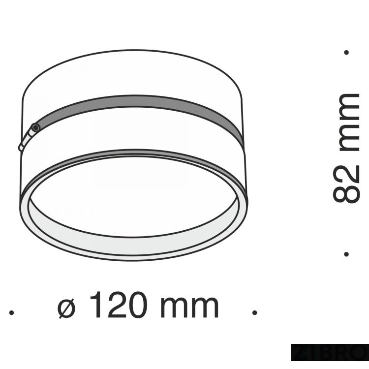 Потолочный светильник Technical C024CL-L18W