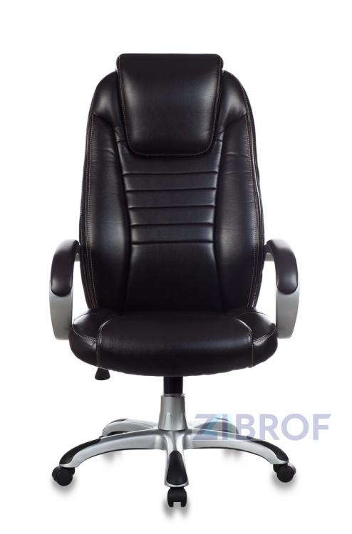 для руководителя офисное Бюрократ T-9923/BROWN-PU темно-коричневый Lincoln Brown экокожа