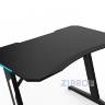 Стол геймерский компьютерный игровой для геймеров TopChairs Arena LED черный