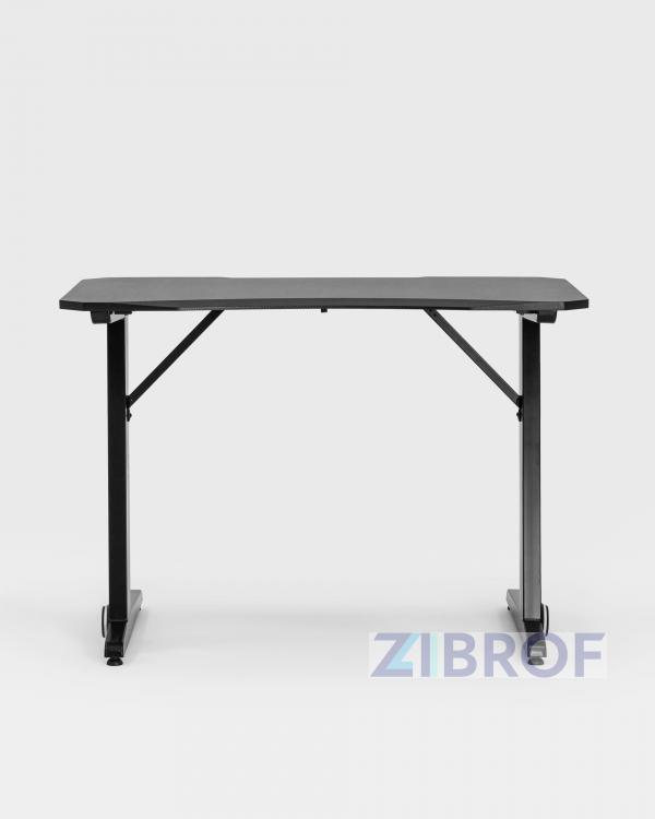 Стол геймерский компьютерный игровой для геймеров TopChairs Arena LED черный