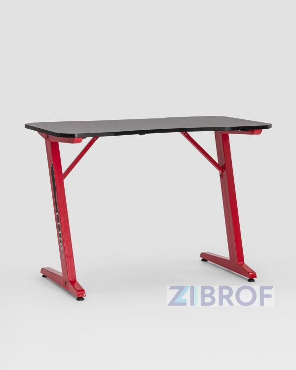 Стол геймерский компьютерный игровой для геймеров TopChairs Arena красный