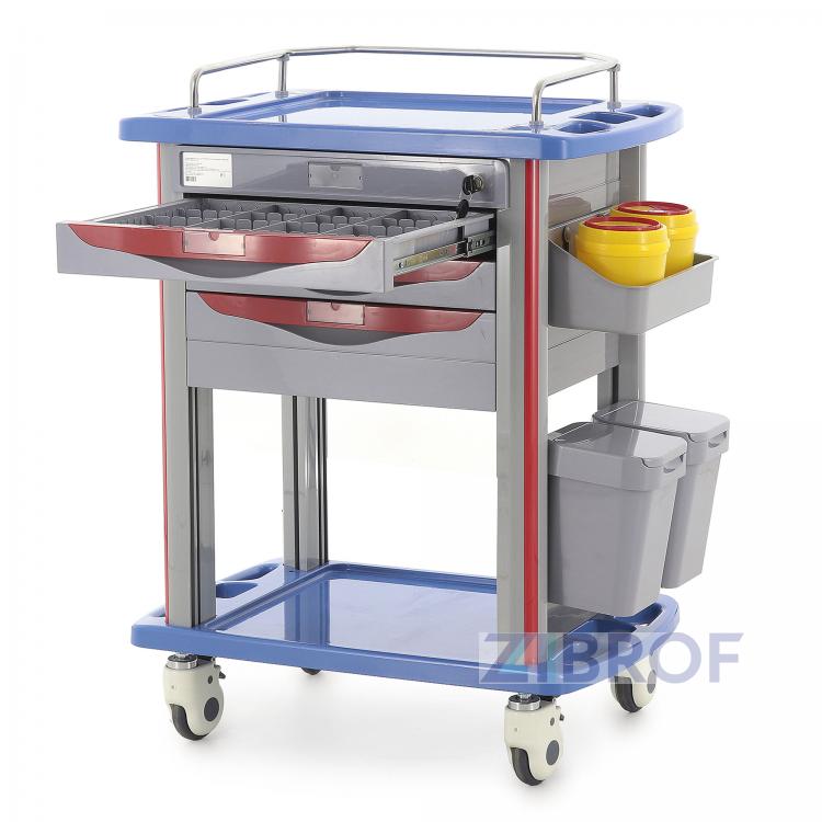 Тележка медицинская CT750-03 (ТМ-004АН-00)