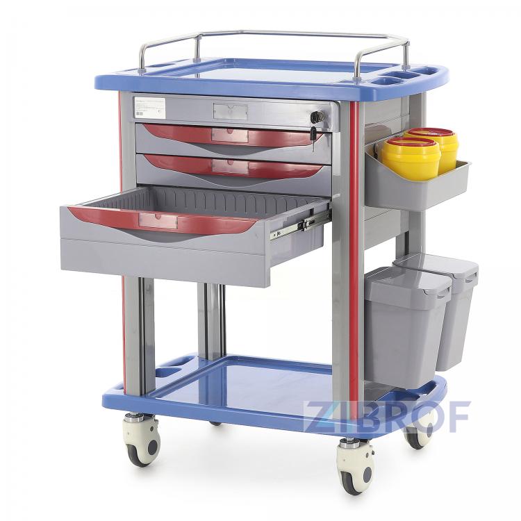 Тележка медицинская CT750-03 (ТМ-004АН-00)