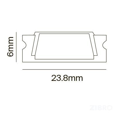 Комплектующие к светодиодной ленте Technical ALM002S-2M