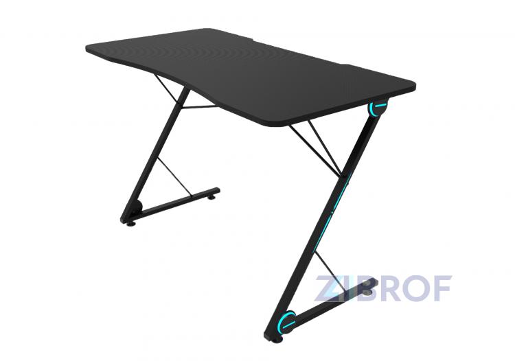 Стол геймерский компьютерный игровой для геймеров TopChairs Action черный
