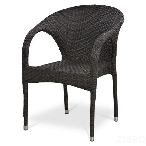 Кресло из иск. ротанга Y290B-W52 Brown