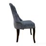 Стул Дени Классика в ткани Velvet Lux 17 , цвет темно-серый