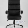 TopChairs Power офисное черное, обивка из экокожи, механизм регулировки Top Gun
