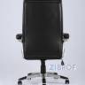 TopChairs Power офисное черное, обивка из экокожи, механизм регулировки Top Gun