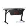 Стол геймерский компьютерный игровой для геймеров TopChairs Space LED черный