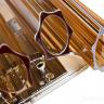 20MB3451-2AMBER Бра стекло янтарного цвета 32*33*32см