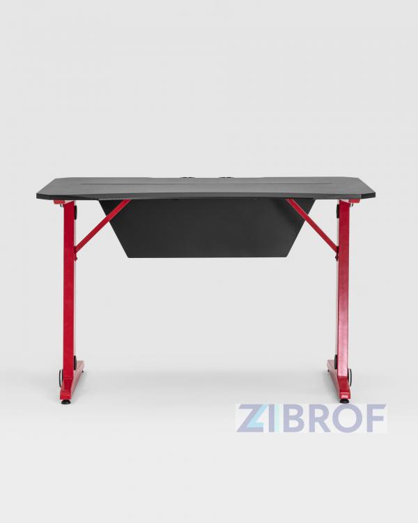 Стол геймерский компьютерный игровой для геймеров TopChairs Space красный