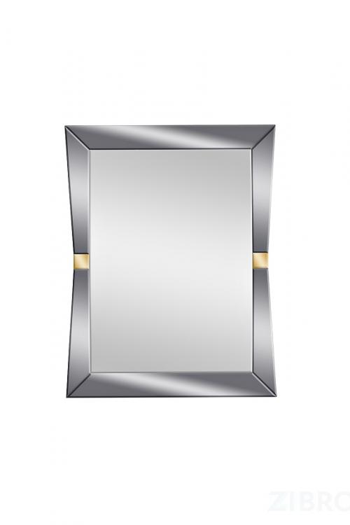 KFG123 Зеркало прямоугольное с золотыми вставками 79*102*2см