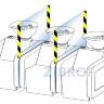 Защитный экран для парикмахерских моек Light