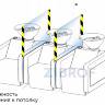 Защитный экран для парикмахерских моек Light