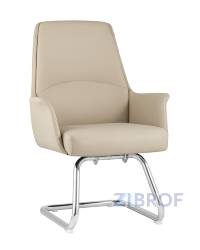 TopChairs Viking офисное бежевое обивка экокожа