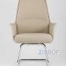 TopChairs Viking офисное бежевое обивка экокожа