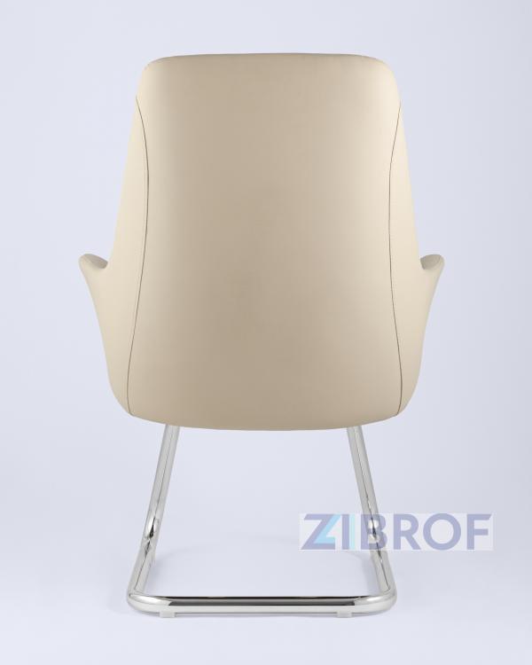 TopChairs Viking офисное бежевое обивка экокожа