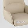TopChairs Viking офисное бежевое обивка экокожа