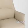 TopChairs Viking офисное бежевое обивка экокожа
