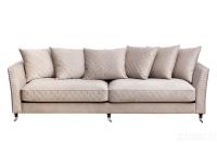 Диван Sorrento 250 трехмест., велюр св.серый Colt030-SVBEG 250*101*90