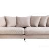 Диван Sorrento 250 трехмест., велюр св.серый Colt030-SVBEG 250*101*90