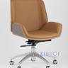Кресло офисное TopChairs Crown коричневое