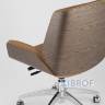 Кресло офисное TopChairs Crown коричневое