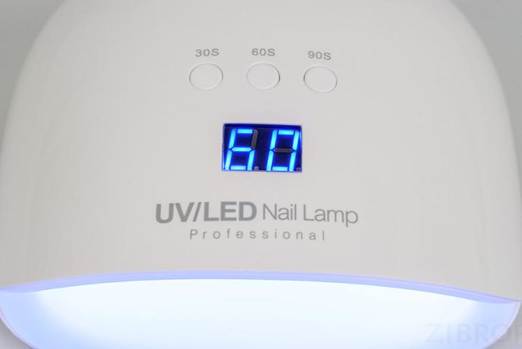 UV/LED лампа для маникюра SD-6323A, 24 Вт