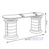 Маникюрный стол GiroCo Grande Plus