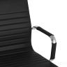 Кресло офисное TopChairs Visit черное в обивке из экокожи