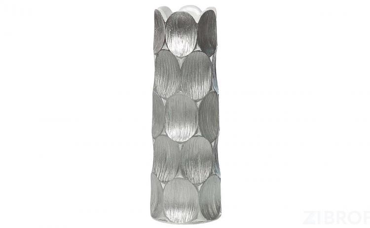 ZSC1171-16 Кашпо 14*14*40см цвет серебро