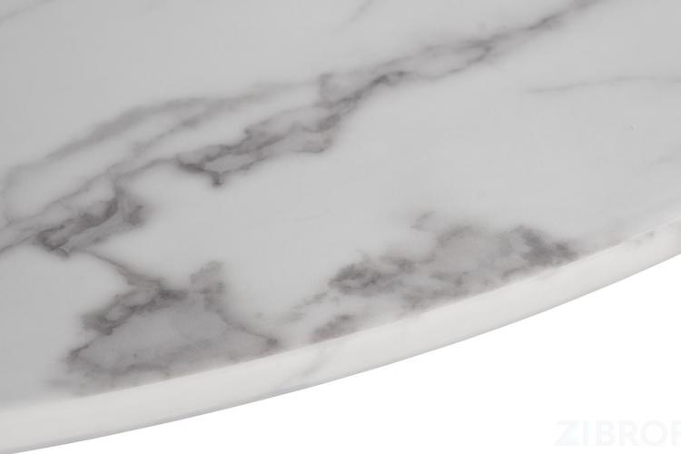 33FS-DT120-WH Стол обеденный белый  d120*75см