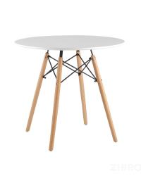 Стол DSW D80, столешница МДФ, ножки массив бука
